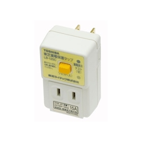 漏電保護タップ 2個口 LBY-120C 368822