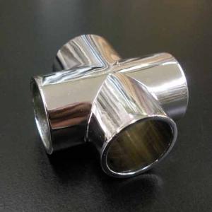 【アウトレット】ダイカスト クロス １９ｍｍ～３２ｍｍ用  各サイズ サイズ：パイプ径32mm用