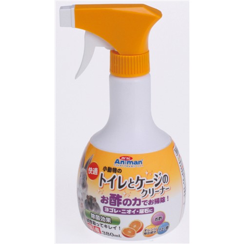 快適クリーナー　トイレトケージ用３８０ｍｌ