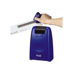 PLUS(プラス) 　個人情報保護スタンプ　ローラーケシポン　ブルー