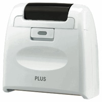 PLUS(プラス) 　個人情報保護スタンプ　ローラーケシポンワイド　ホワイト　221359