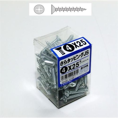 さらタッピングＪＳ ４×２５mm　約１０４本入り