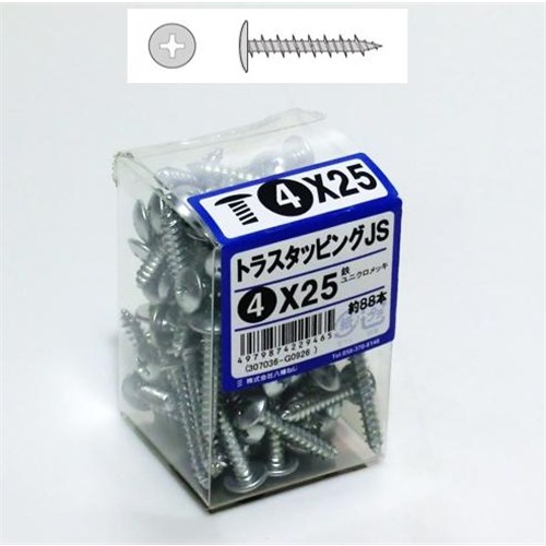 トラスタッピングＪＳ ４×２５mm　約88本入り