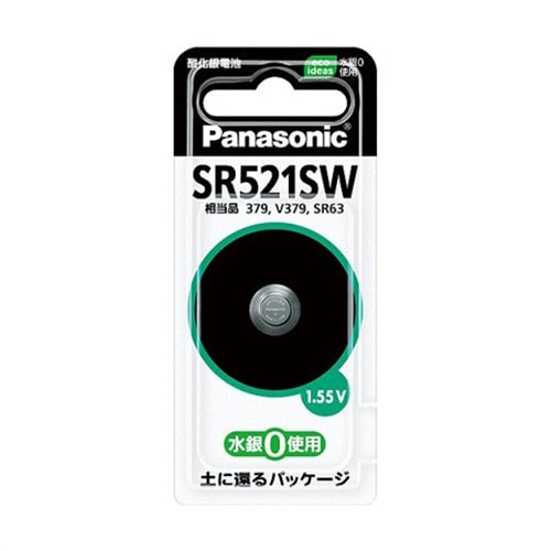 パナソニック（Pａｎａｓｏｎｉｃ）　時計用電池　（Ｎ）ＳＲ－５２１ＳＷ