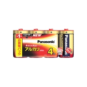 パナソニック（Pａｎａｓｏｎｉｃ）　アルカリ電池 単１×４本