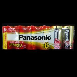 パナソニック（Pａｎａｓｏｎｉｃ）　アルカリ電池 単2×6本