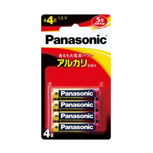 パナソニック（Pａｎａｓｏｎｉｃ）　アルカリ電池４×４　ＬＲ０３ＸＪ／４Ｂ