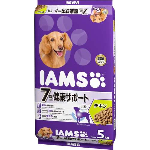 アイムス ７歳以上用　健康サポート　チキン　小粒　５ｋｇ