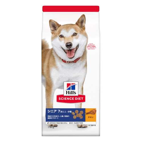 ヒルズ サイエンス・ダイエット ドッグフード シニア 7歳以上 小粒 高齢犬用 チキン 1.4kg　×６個セット