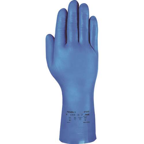 ■アンセル　耐油・耐薬品ニトリル手袋　アルファテック　３７‐３１０　Ｓサイズ 373107