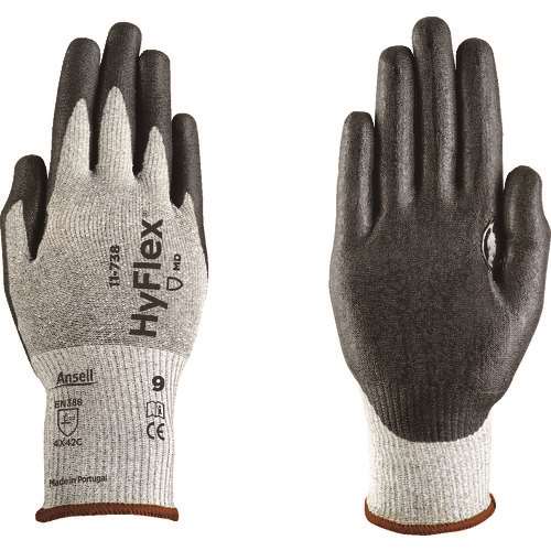 ■アンセル　耐切創手袋　ハイフレックス　１１‐７３８　Ｓサイズ 117387