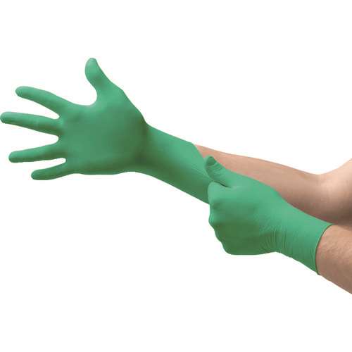 ■アンセル　ネオプレンゴム使い捨て手袋　マイクロフレックス　７３‐８４７　Ｍサイズ　（１００枚入） 738478