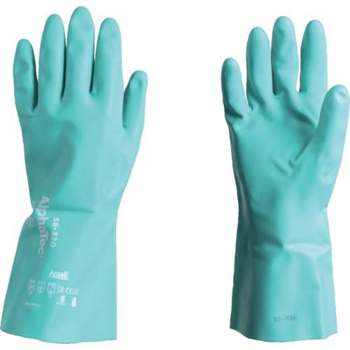 ■アンセル　耐薬品手袋　アルファテック　５８‐３３０　Ｓサイズ 583307