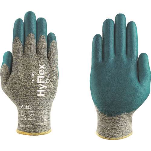 ■アンセル　耐切創手袋　ハイフレックス　１１‐５０１　ＬＬ 1150110