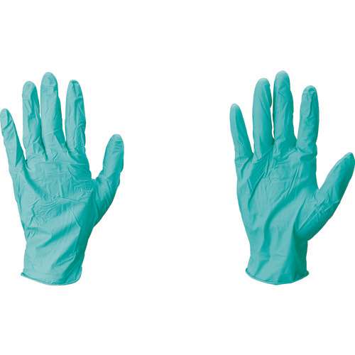 ■アンセル　ネオプレンゴム使い捨て手袋　ＮｅｏＴｏｕｃｈ　２５‐１０１　Ｌサイズ　（１００枚入）　251019