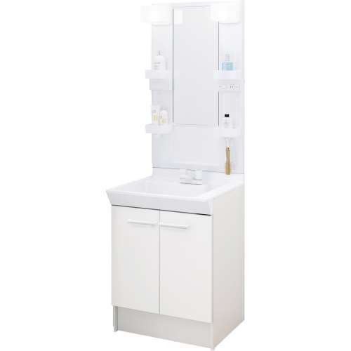 LIXIL 洗面化粧台 V1 間口60cm 2ハンドル水栓1面鏡