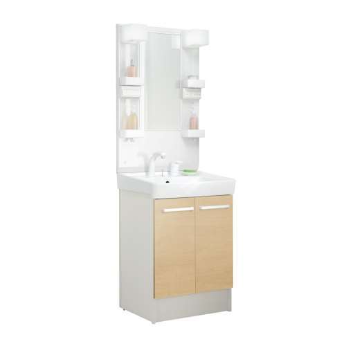 LIXIL 洗面化粧台 D7 間口60cm 洗髪1面鏡2枚扉