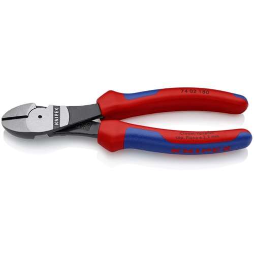 ■クニペック　強力型ニッパー　コンフォートハンドル　１８０ｍｍ　７４０２‐１８０ＳＢ
