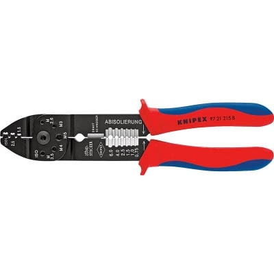 ■ＫＮＩＰＥＸ　圧着ペンチ　２１５ｍｍ　9721215B
