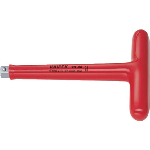 ■ＫＮＩＰＥＸ　絶縁Ｔ型ハンドル　１０００Ｖ　３／８ 9830