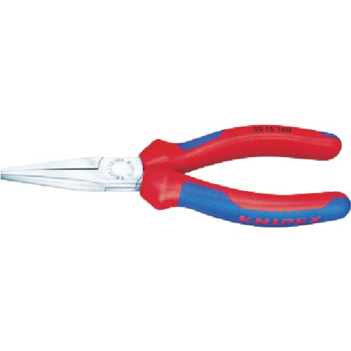 ■ＫＮＩＰＥＸ　３０１５‐１６０　ロングノーズプライヤー　３０１５１６０