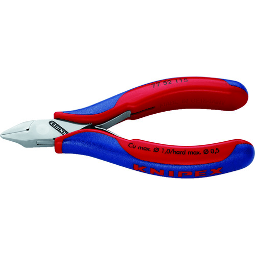 ■ＫＮＩＰＥＸ　７７５２‐１１５　エレクトロニクスニッパー 7752115