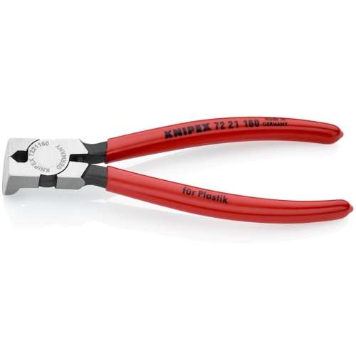 ■クニペック　プラスチック用ニッパー　８５度ベント　１６０ｍｍ　７２２１‐１６０