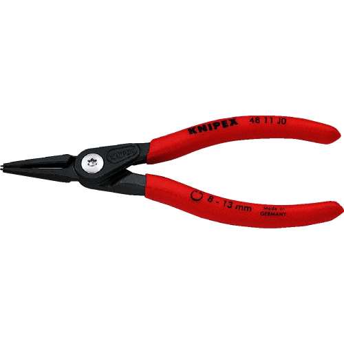 ■クニペック　穴用精密スナップリングプライヤー　８‐１３ｍｍ　４８１１‐Ｊ０