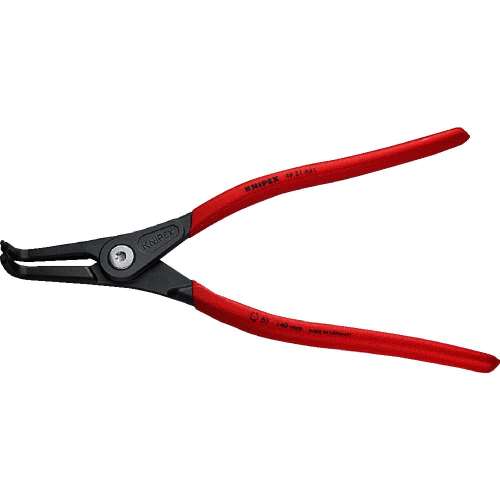 ■クニペック　軸用精密スナップリングプライヤー９０度　８５ー１４０ｍｍ　４９２１‐Ａ４１