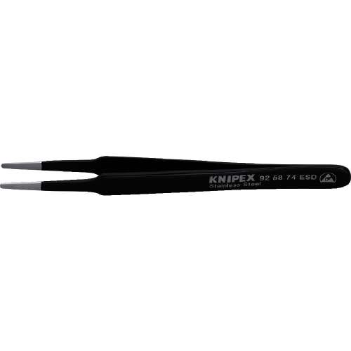 ■クニペック　９２５８‐７４ＥＳＤ　精密ピンセット　１２０ＭＭ　９２５８‐７４ＥＳＤ