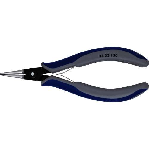 ■クニペック　精密用プライヤー　丸　１３０ｍｍ　３４３２‐１３０