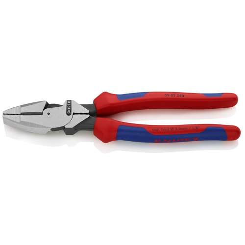 ■クニペック　架線工事用強力ペンチ　コンフォートハンドル　０９０２‐２４０