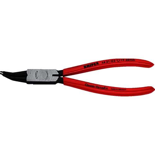 ■クニペック　４４３１‐Ｊ２２　穴用スナップリングプライヤー　４５度　４４３１‐Ｊ２２