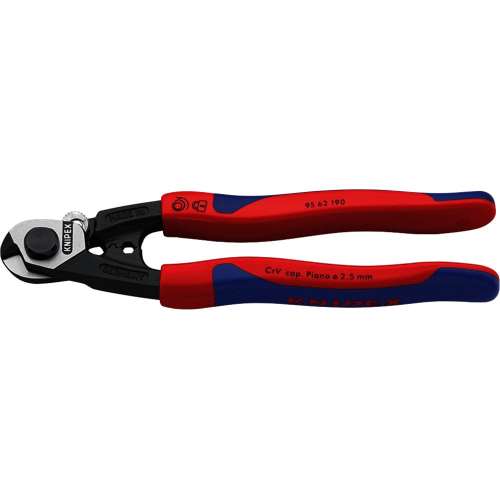 ■クニペック　【ブリスターパック仕様】ワイヤーロープカッター　１９０ｍｍ　９５６２‐１９０ＳＢ