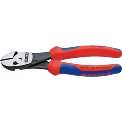 ■ＫＮＩＰＥＸ　ツインフォースニッパー　１８０ｍｍ　7372180SB