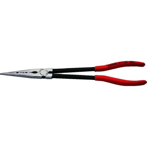 ■クニペック　ニードルノーズペンチ　２８０ｍｍ　落下防止機能　２８７１‐２８０