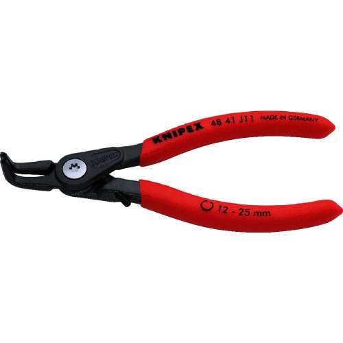 ■クニペック　穴用精密スナップリングプライヤ‐９０度　オープンリミッター付き　１２‐２５ｍｍ　４８４１‐Ｊ１１