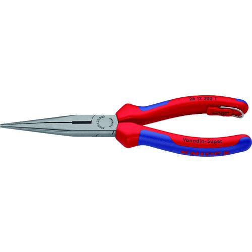 ■ＫＮＩＰＥＸ　ロングラジオペンチ　落下防止　２００ｍｍ 2612200TBK