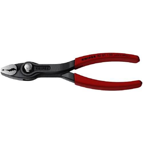 ■クニペック　スリップジョイントプライヤー　ツイングリップ　プラスチックハンドル　１５０ｍｍ　８２０１１５０ＳＢ