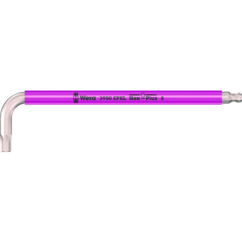 ■Ｗｅｒａ　３９５０　ＳＰＫＬ　Ｈｅｘ‐Ｐｌｕｓ　ステンレス六角レンチ　８．０　ｐｉｎｋ 022667