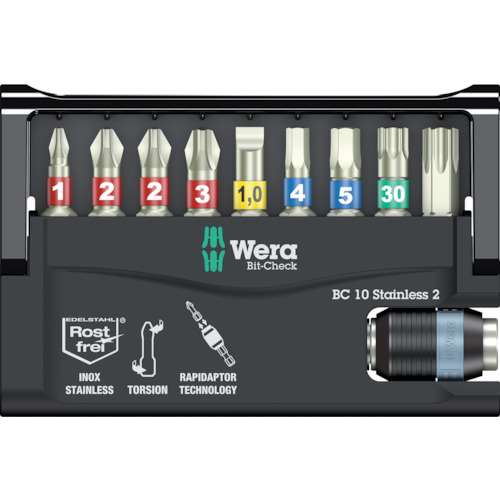 ■Ｗｅｒａ　ＢＣ１０　ステンレスビットチェック２　日本仕様 133887