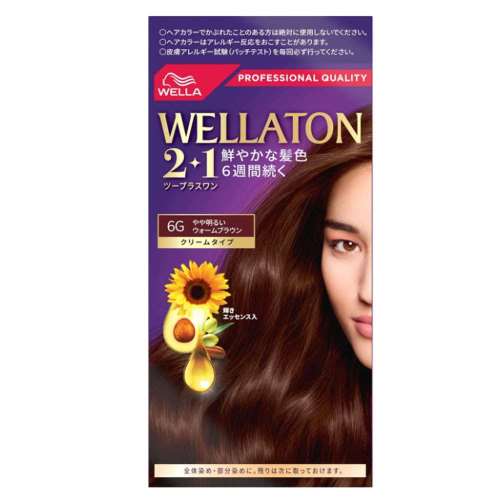 ウエラジャパン　ウエラトーン２ １　クリームタイプ　6G(やや明るいウォームブラウン)