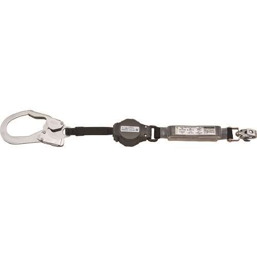 タイタン　リーロック‐Ｓ　ロック装置付巻取器　タイプ１ランヤード　シングル　（墜落制止用器具） HLM