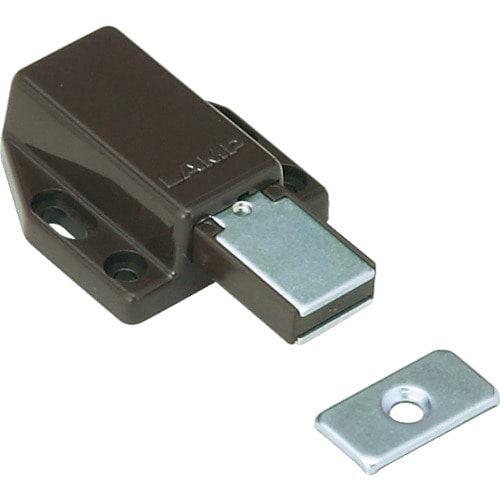 ■ＬＡＭＰ　大型マグネラッチＭＬ８０型　ブラウン（１４０‐０５０‐２７０）　ML80BR
