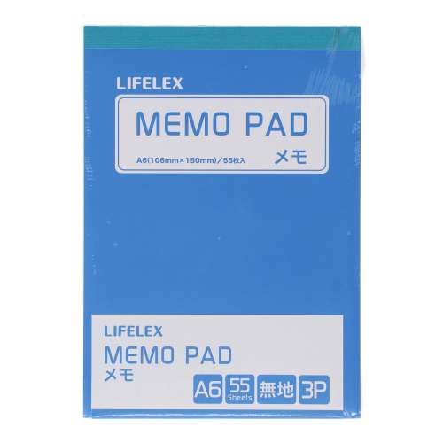 Ａ６メモパッド３Ｐ　ＡＰＭ‐Ａ６‐３