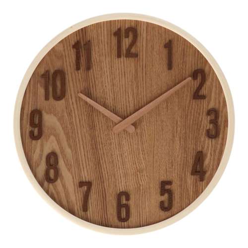 LIFELEX　木製掛時計　ＦＸ－４４１２Ｍ１（９６３）