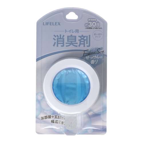 LIFELEX　トイレ用消臭剤１個入り　ＫＯＫ１５‐３６６６　石鹸　７ｍｌ