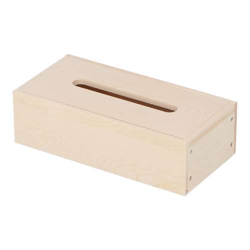 木製ティッシュＢＯＸ組立キット