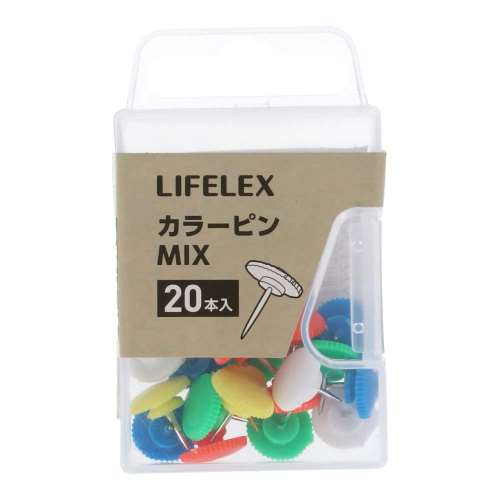 LIFELEX カラーピン　ＭＩＸ２０本　ＫＯ１４‐７６６０