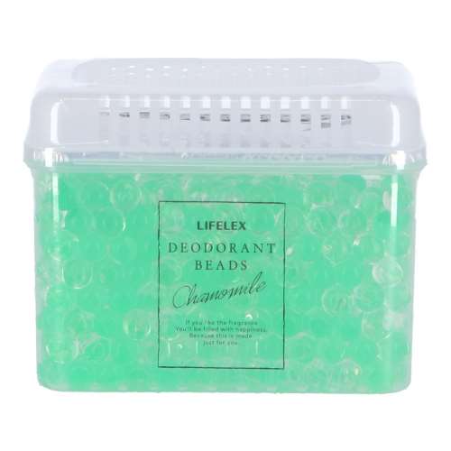 LIFELEX 消臭ビーズ　ケースタイプ　カモミール　750ｇ　×12個セット